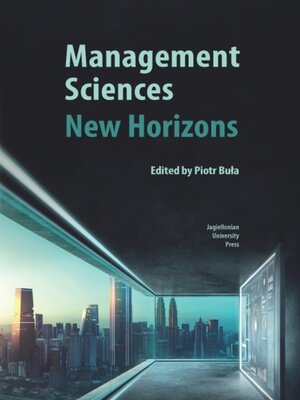 cover image of Management Sciences – New Horizons